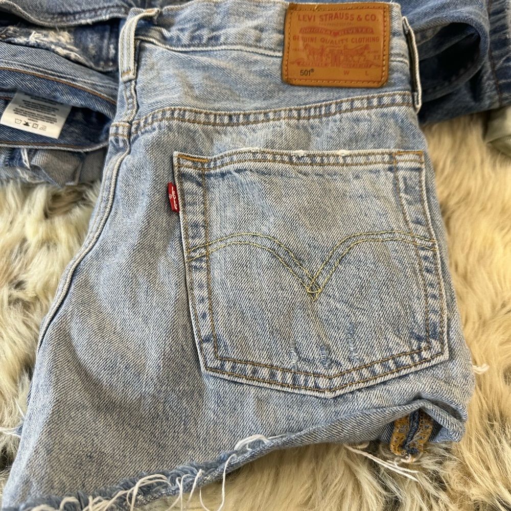Levi’s 501 Button Fly Jean Shorts